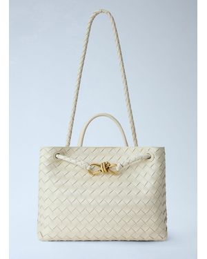 Bottega Veneta Medium Andiamo Handbag - Blue