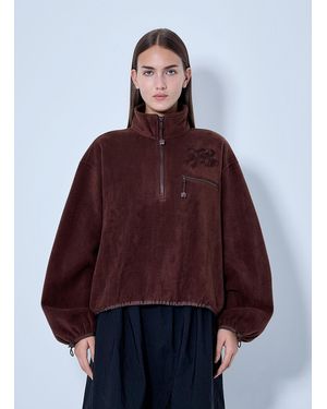 Cecilie Bahnsen Soft Fleece Frederik Anorak