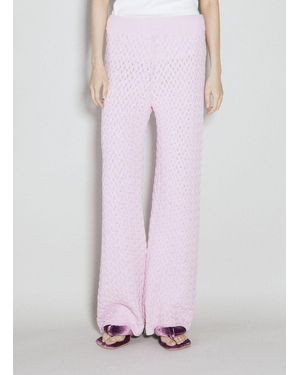 Isa Boulder Cableweave Pants - Pink