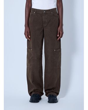 Moncler Cargo Pants With Patch Pockets - Brown