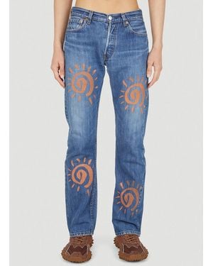 Pam Energy Sun Second Life Jeans - Blue