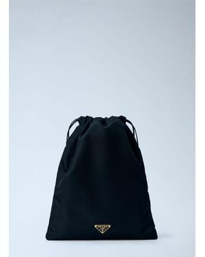 Prada Wish Re-nylon Pouch - Blue