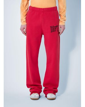 GALLERY DEPT. Logo Motif Track Trousers - Red