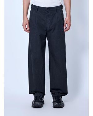 Massimo Osti Studio Wide-leg Tailored Pants - Blue
