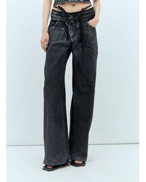 OTTOLINGER Double Fold Trousers - Blue