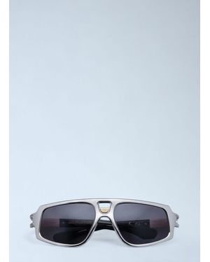 Jacques Marie Mage Scarface Square Sunglasses - Blue