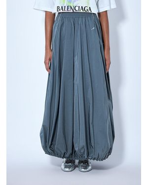 Balenciaga Balloon Tracksuit Maxi Skirt - Blue