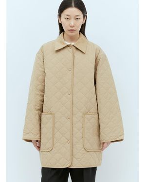 TOTEME Quilted Barn Jacket - Natural