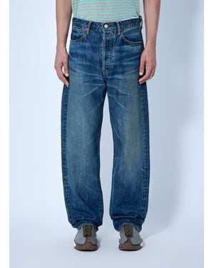 Visvim Social Sculpture 01 Wide-Leg Jeans - Blue