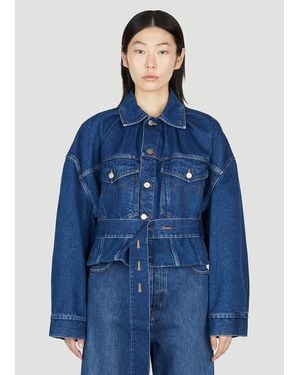 MERYLL ROGGE Denim Jacket - Blue