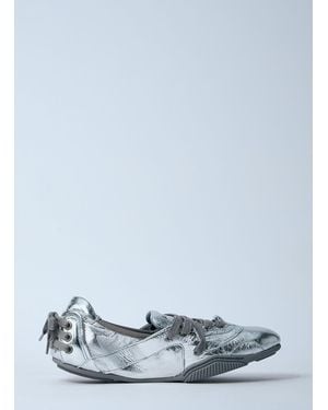 Acne Studios Lace-Up Leather Shoes - White