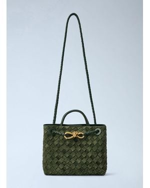 Bottega Veneta Small Andiamo Handbag - Blue