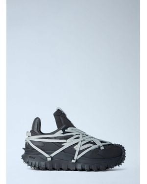 Moncler Rick Owens Trailgrip Megalace Sneakers - Blue