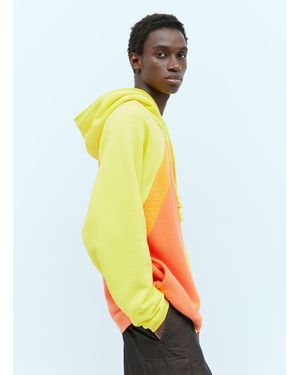 ERL Rainbow Hooded Sweatshirt - Yellow