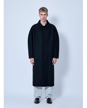 Jil Sander Classic Long Coat - Blue
