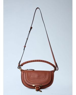 Chloé Mini Marcie Shoulder Bag - Blue