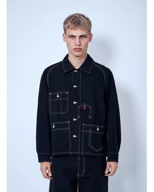 STORY mfg. Canvas Love Letter Depot Jacket - Blue