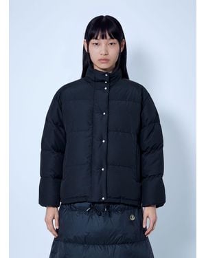 Moncler Verone Short Down Jacket - Blue
