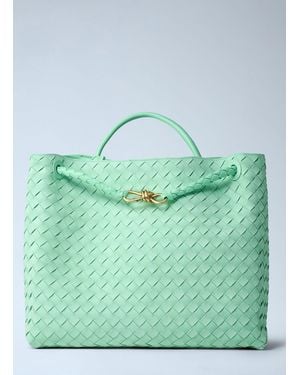 Bottega Veneta Large Andiamo Handbag - Green