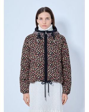 Moncler Becfigue Hooded Down Jacket - Multicolour