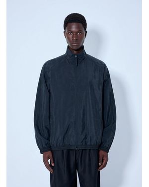 Ssstein Silk Nylon Track Jacket - Blue