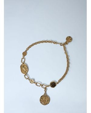 Chloé Chloã Medals Choker Necklace - Blue