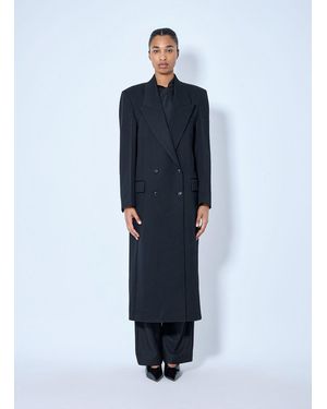 Rohe Double Breasted Tailored Coat - Blue