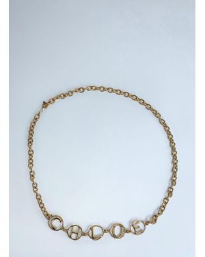 Chloé Chloã Script Jewellery Belt - Blue