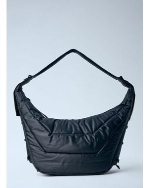 Lemaire Large Soft Game Crossbody Bag - Blue