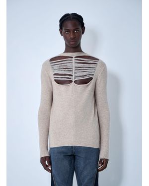 Rick Owens Wool-Blend Knit Top - Multicolour