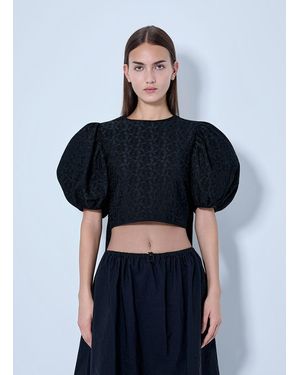 Cecilie Bahnsen Faris Top - Blue
