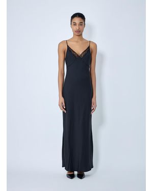 The Row Barina Maxi Dress - Blue