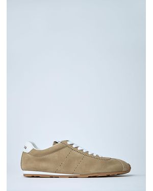 Miu Miu Plume Trainers - White