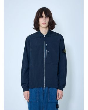 Stone Island Zip-Front Jacket - Blue