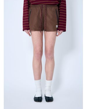 Miu Miu Tec Canvas Shorts - Multicolour