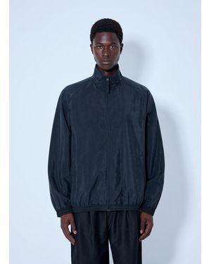 Ssstein Silk Nylon Track Jacket - Blue