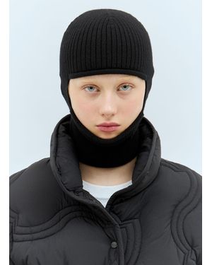 Moncler Wool And Cashmere Balaclava - Black