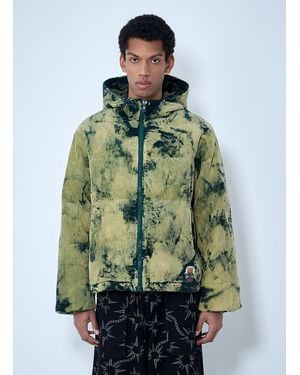 Brain Dead Hooded Corduroy Jacket - Green
