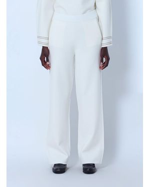 Max Mara Wide-Leg Tailored Pants - Blue