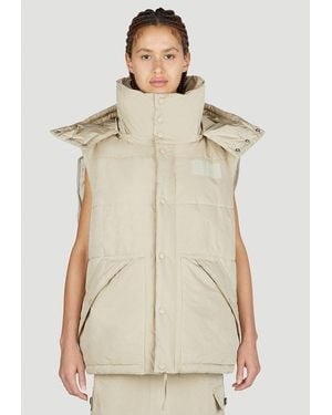Marc Jacobs Oversized Puffer Gilet - Natural