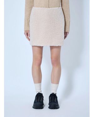 Moncler Teddy Mini Skirt - White