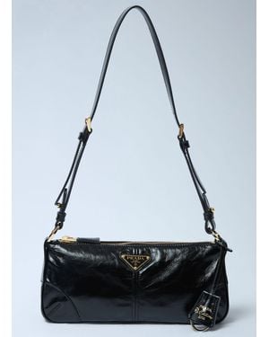 Prada Medium Re-Edition 2002 Shoulder Bag - Black