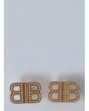 Balenciaga Bb Earrings - Grey
