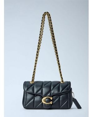 COACH Quilted Tabby Shoulder Bag 20 - Blue