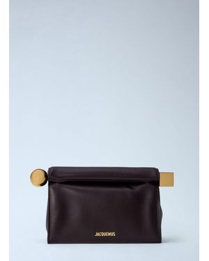 Jacquemus La Pochette Rond Carré - Grey