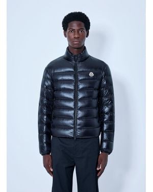 Moncler Sergesta Packable Short Down Jacket - Blue