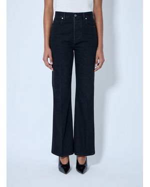 Bottega Veneta Wide-Leg Denim Trousers - Blue