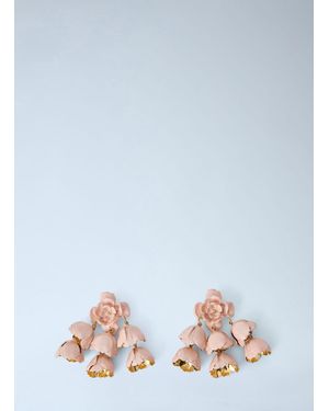 Chloé Chloé Floral Drop Earrings - White