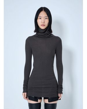 Rick Owens Ls Tube Top - Blue