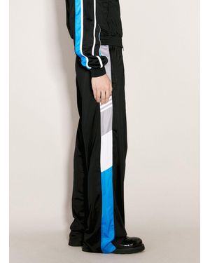 Martine Rose Wide Leg Track Trousers - Blue